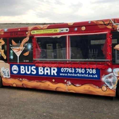 Bus Bar Hire by Midlands Catering Company, Derby