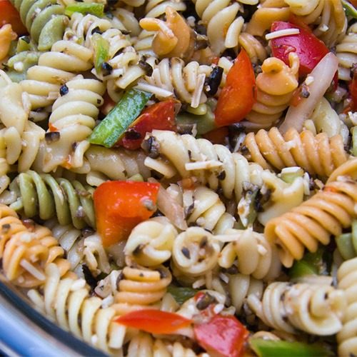 Pasta salads as part of catering menus delivered by Midlands Catering Company, Derby