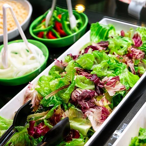 Barbeque salads as part of Catering Services by Midlands Catering Company, Derby